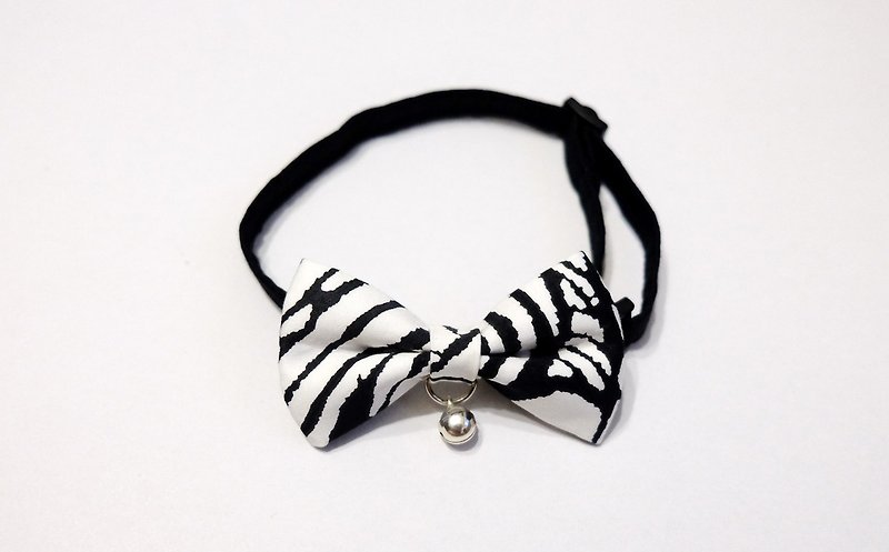 [Miya ko.] Handmade cloth grocery cats and dogs tie / tweeted / bow / folk style / vintage style / Geometry / minimalist / pet collars - ปลอกคอ - วัสดุอื่นๆ 