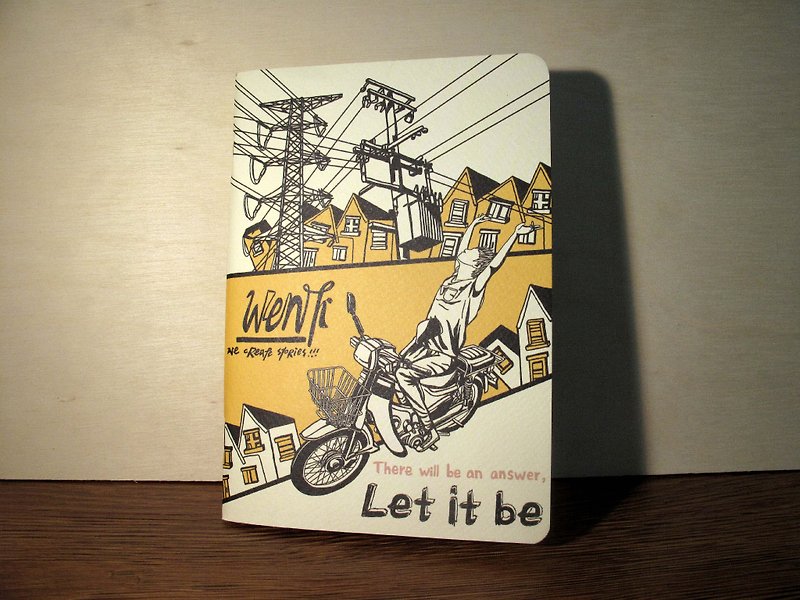 WenTi - [NG products] - riding nail notebook - - สมุดบันทึก/สมุดปฏิทิน - กระดาษ หลากหลายสี
