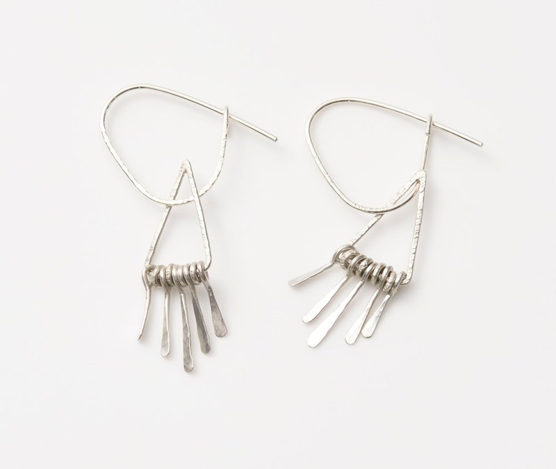 Bohemian Pierce / 003 / 2way - Earrings & Clip-ons - Other Metals 