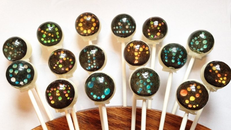 Vintage Confections zodiac and elements Lollipop 星座符號棒棒糖 - 零食/點心 - 新鮮食材 多色