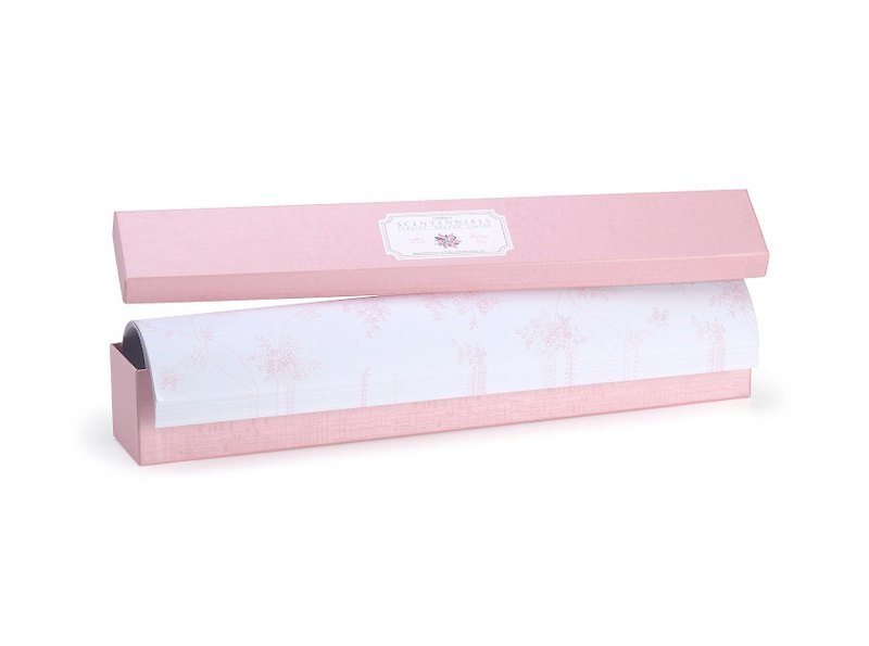 American Scentennials Fragrance Lining Paper - Original Series - Heritage Rose - Fragrances - Paper Pink