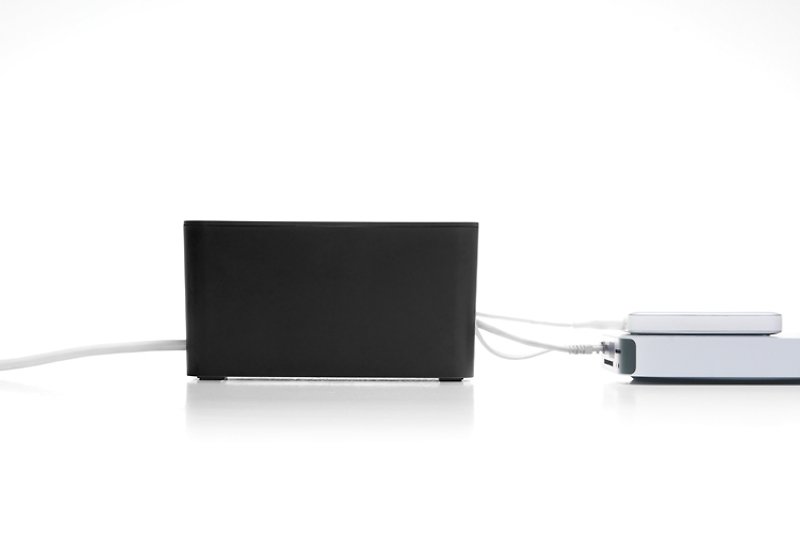CableBox mini電線收納盒 - 收納箱/收納用品 - 其他材質 白色
