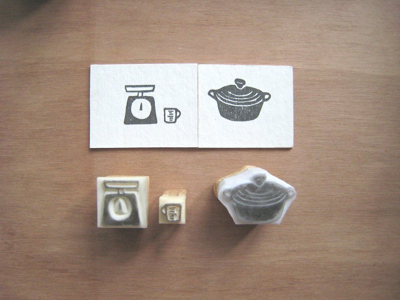 Kitchen Tool Set stamp - อื่นๆ - วัสดุอื่นๆ 