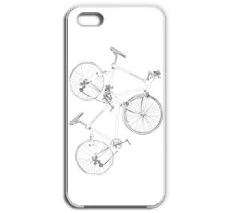 clear bicycle（iPhone5/5s） - Tシャツ メンズ - その他の素材 