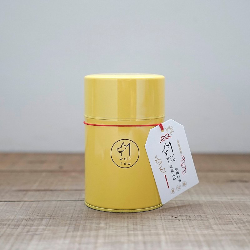[Lang] small tea roasted green tea / color canned / baked sweet · warm light sweet rhyme (Sold Out) - ชา - อาหารสด สีเหลือง