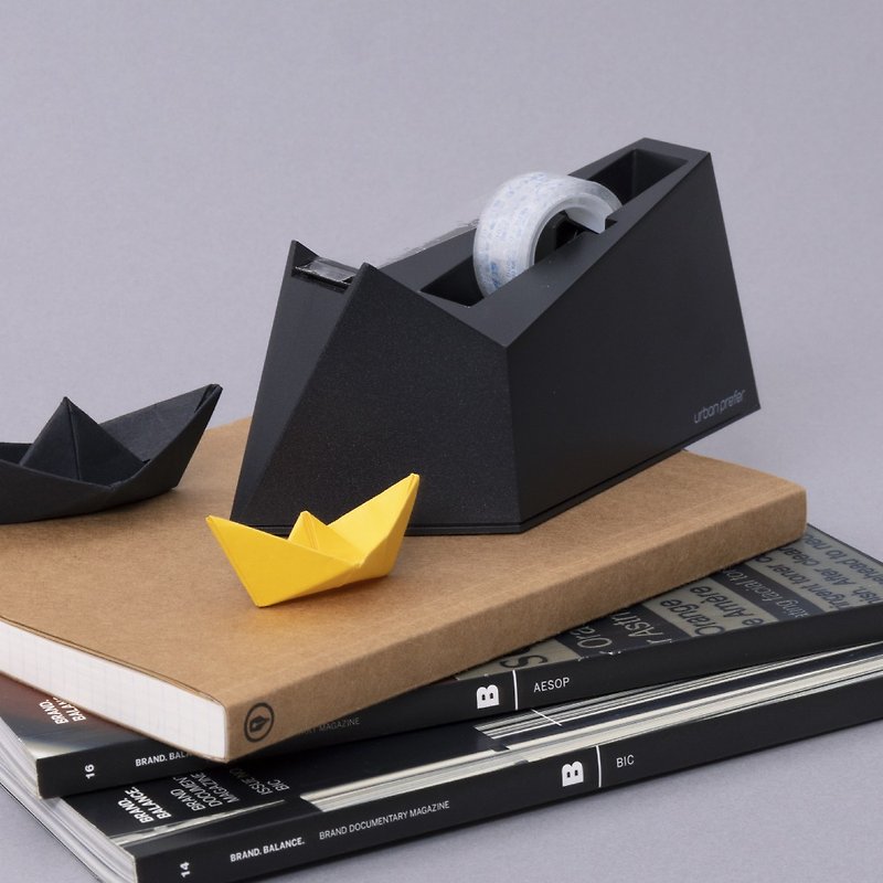 paper origami tape table - Other - Plastic Black