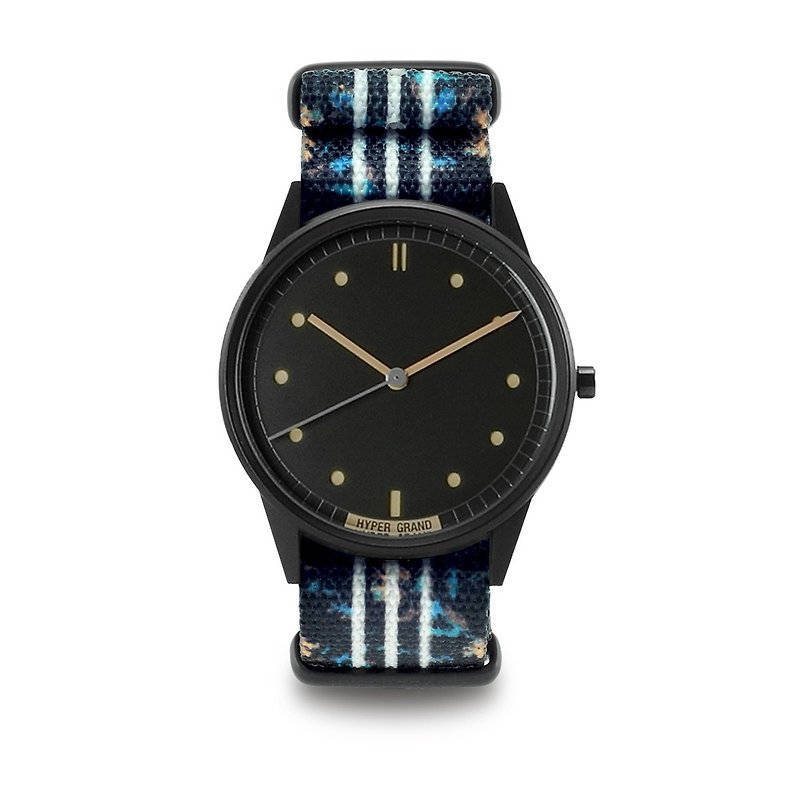 HYPERGRAND - 01基本款系列 - SPRINT 短跑者手錶 (黑) - 女錶 - 其他材質 藍色