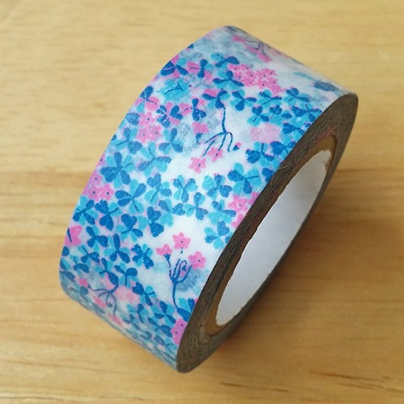 Kurashiki craftsman X Mihani workshop and paper tape [Sorrel - Blue (13101-06)] - Washi Tape - Paper Blue