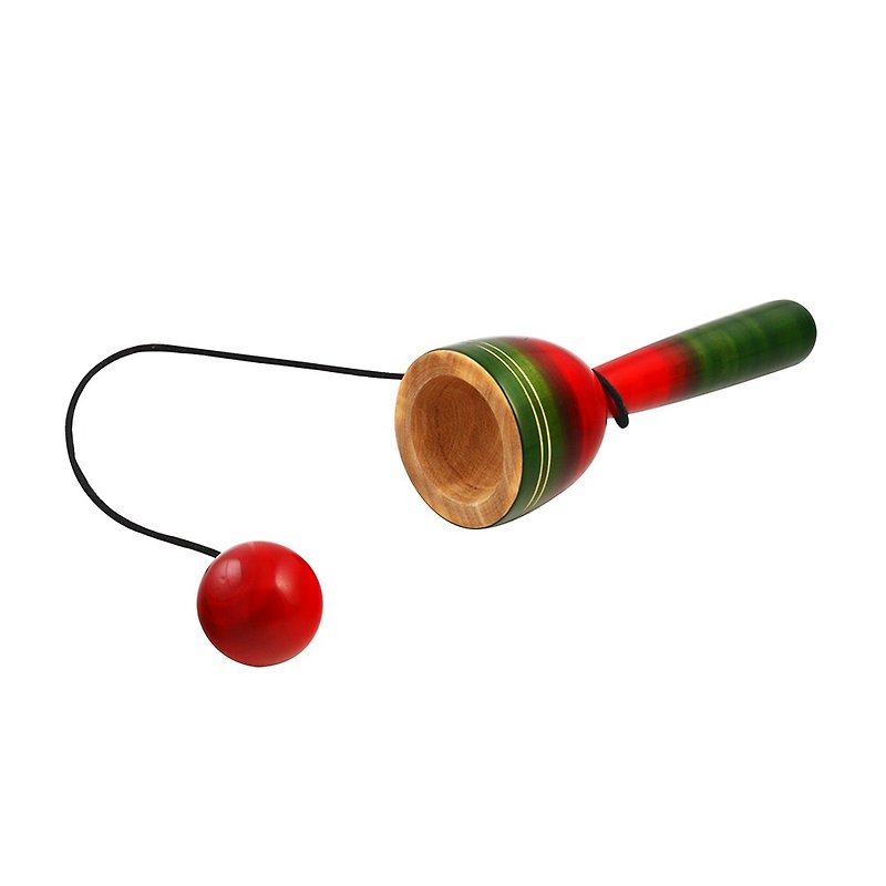MAYA Cabo Ball Xiaojianyu/Red Green - Kids' Toys - Wood Multicolor
