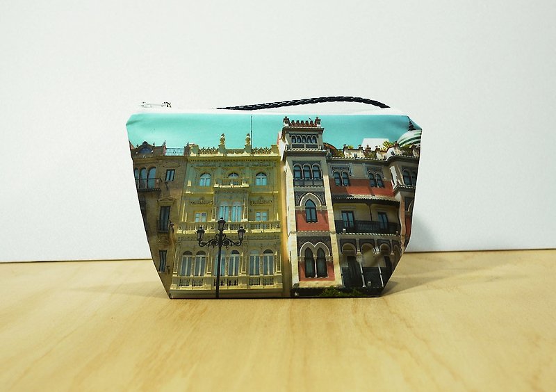 [Travel well] Portable cosmetic bag◆◇◆Sevier Street◆◇◆ - Handbags & Totes - Other Materials Blue