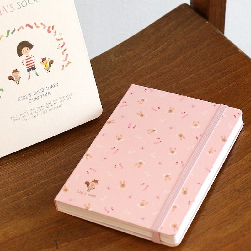デッサンは7321 Desgin- PDAカレンダー-OkTina塗装カレンダーV.8（周を）× - ピンクの女の子の心を、7321から06751 - ノート・手帳 - 紙 ピンク