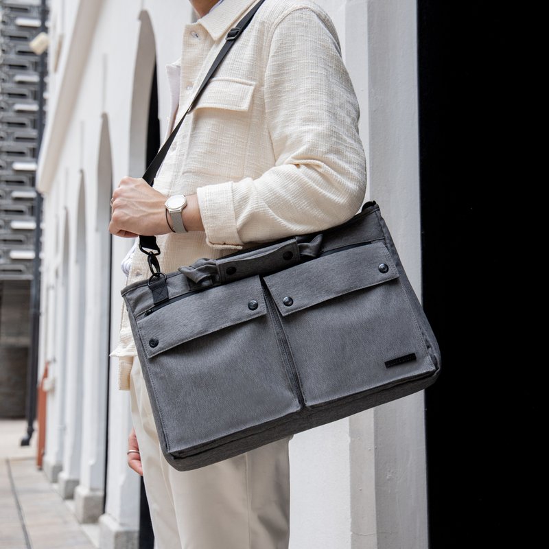 Briefcase Computer Bag Tote Men S Business Waterproof Briefcase Computer Bag Tote Men 39 S Business Waterproof Smasher Grey