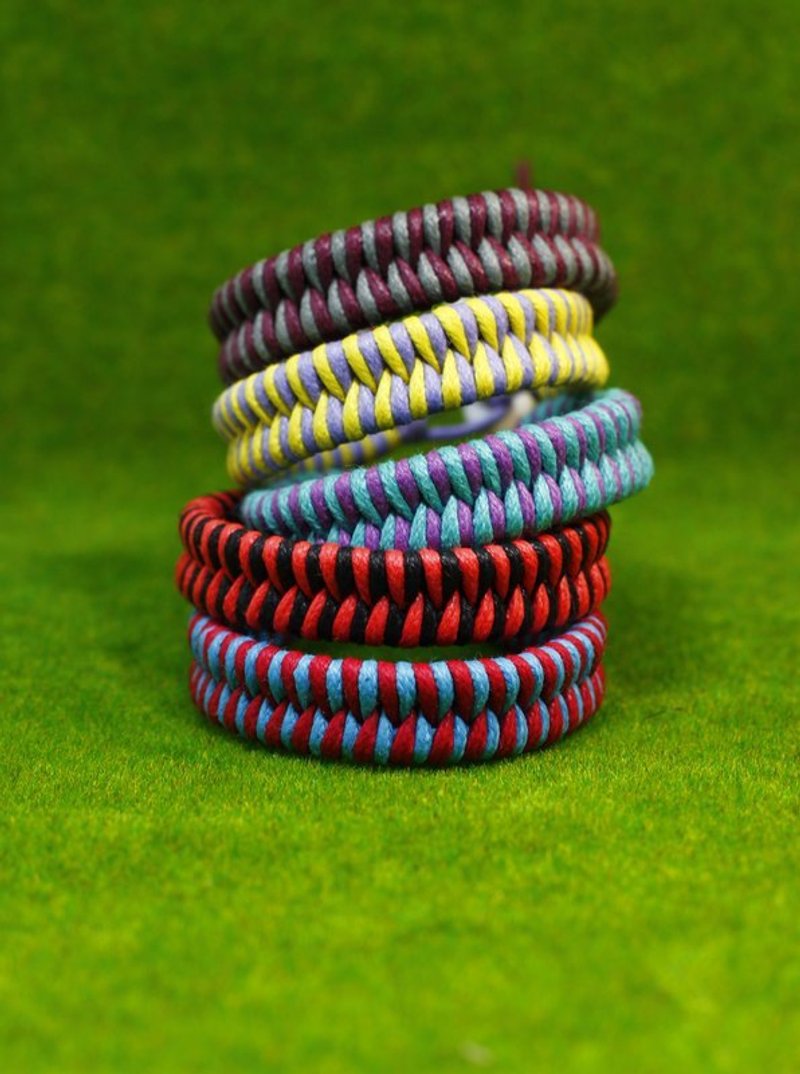 TvT / color braided rope bracelet - อื่นๆ - วัสดุอื่นๆ หลากหลายสี