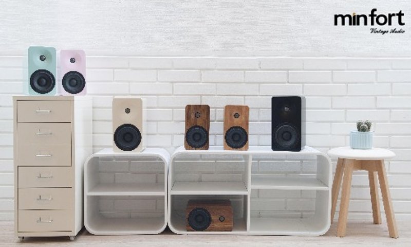 Moment木們｜Minfort｜MIN16 烤漆(18mm Australia intensive board)Bluetooth wireless speaker, audio - Speakers - Wood Black