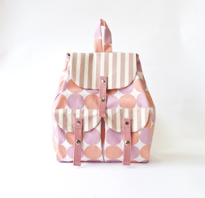 Light Summer small backpack - Sweet Pink
