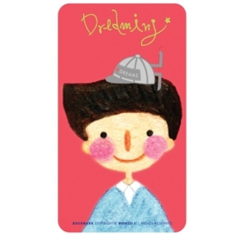 Dessin x Bookfriends-MINI 造型書籤-夢想少年(PINK),BZC30870 - 書籤 - 其他金屬 粉紅色