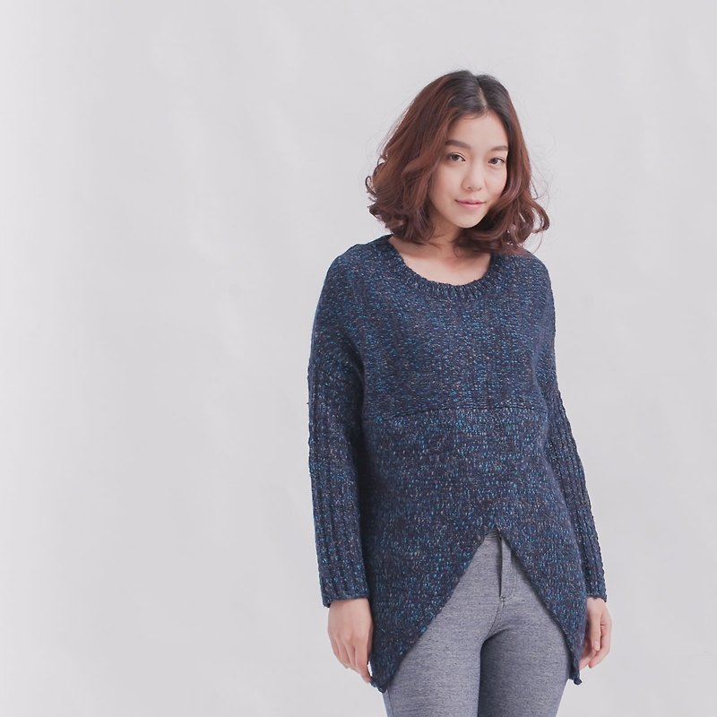 Sweater / blue - Women's Sweaters - Other Materials Blue
