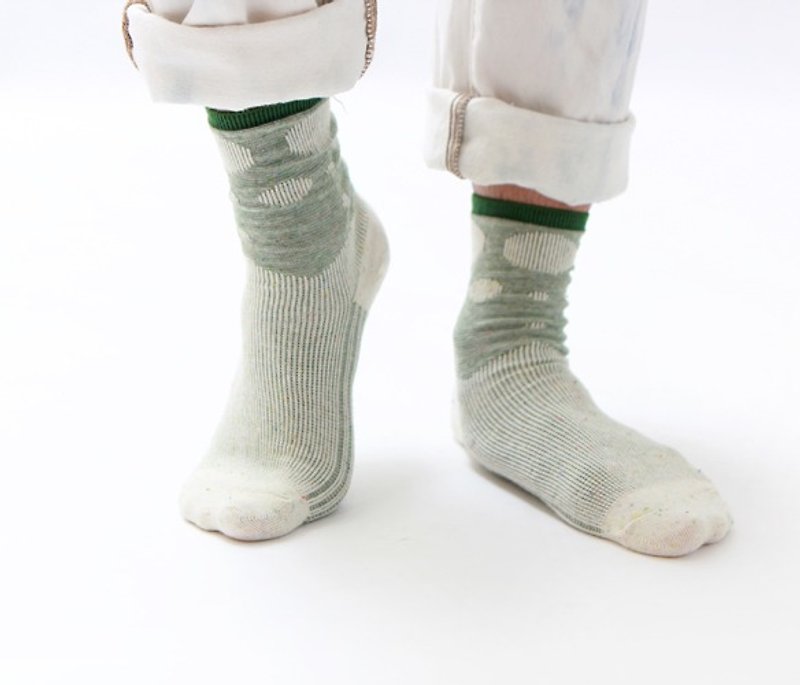 永久1：1の靴下 - ソックス - その他の素材 グリーン