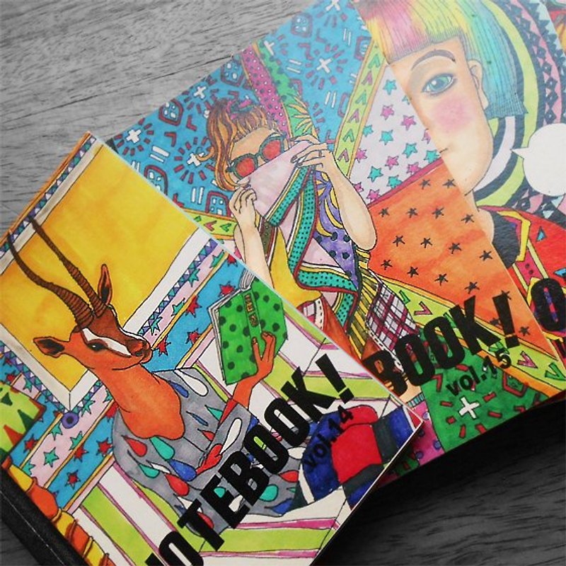 ▌五色内頁筆記(5款) - Notebooks & Journals - Paper Multicolor