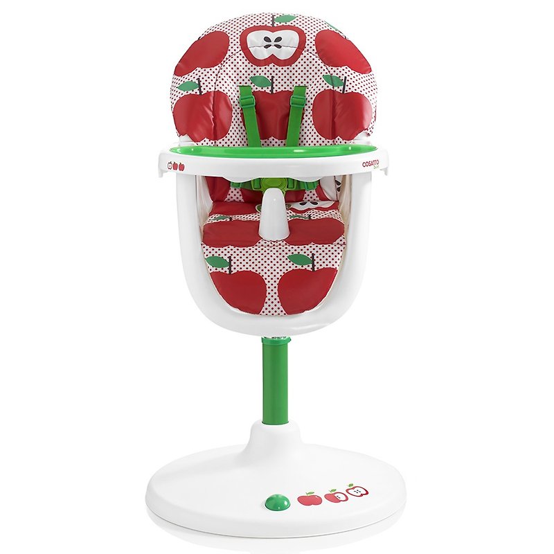 Cosatto 3Sixti2 Strudel Highchair - Kids' Furniture - Other Materials Red
