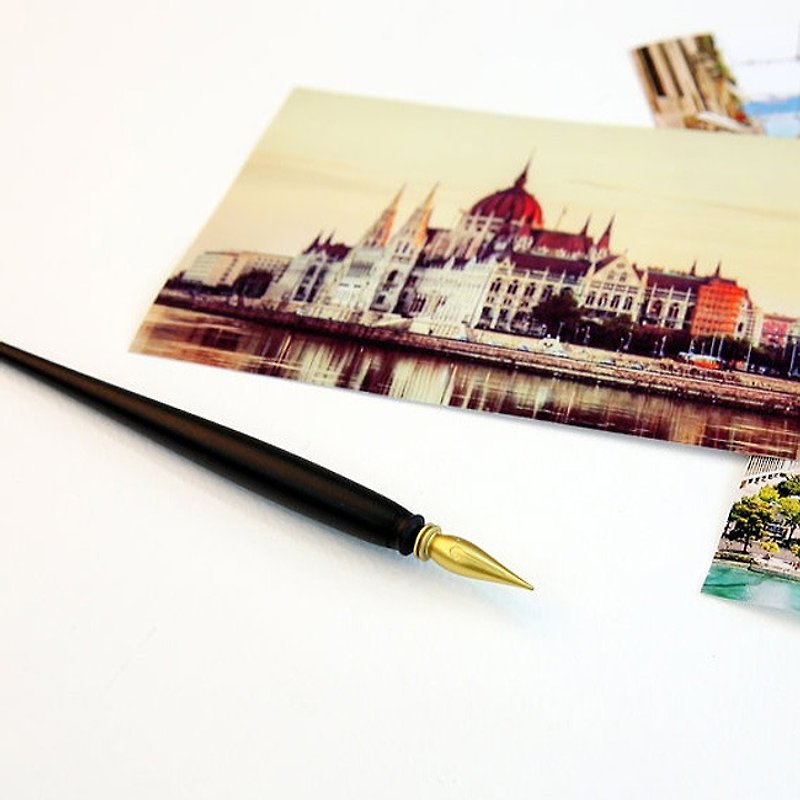 Lago - hand scraping the city golden night - special scratch pen, LGO93324 - Other - Plastic Gold