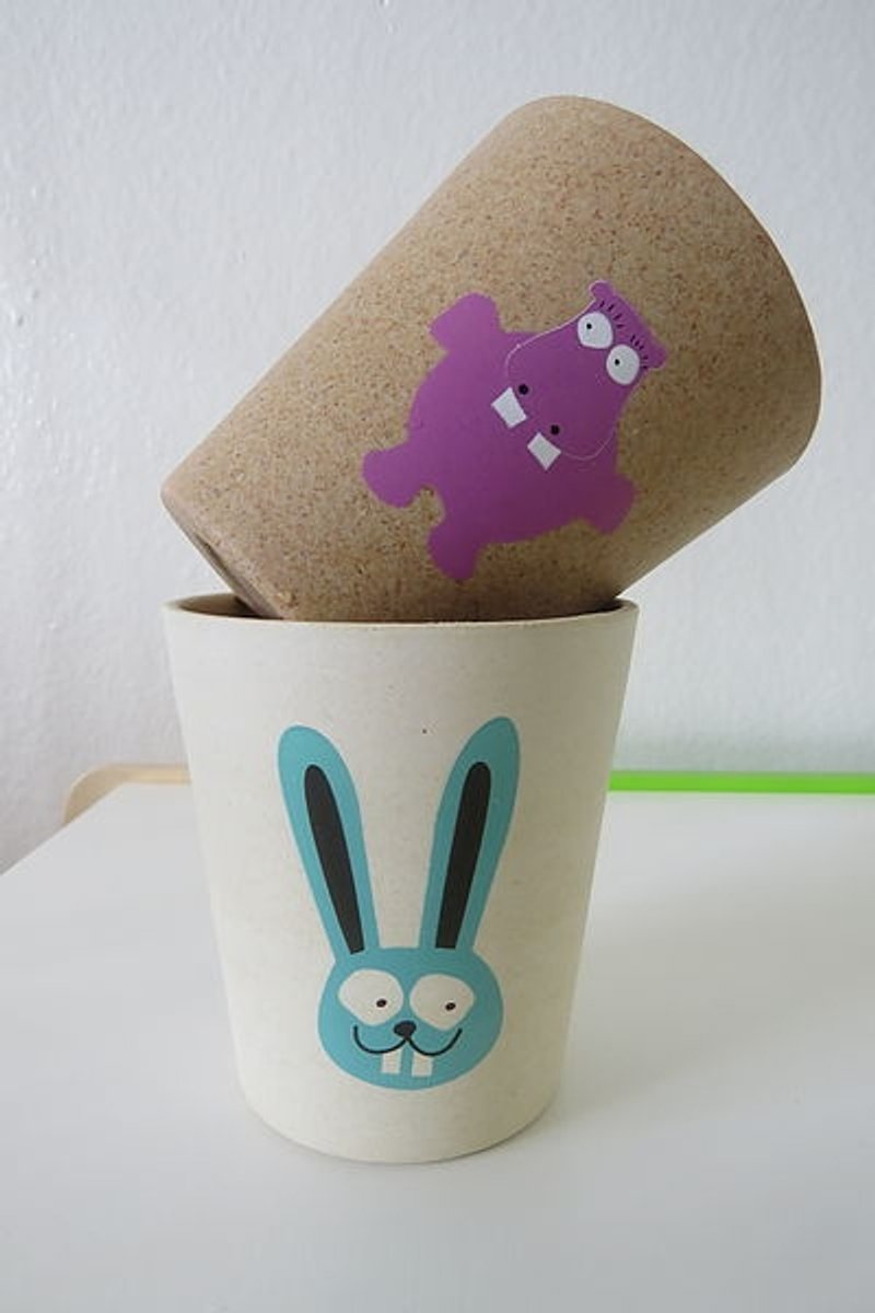 Australia [JACK & amp; JILL] Cups (rabbit / hippo) - อื่นๆ - วัสดุอื่นๆ หลากหลายสี