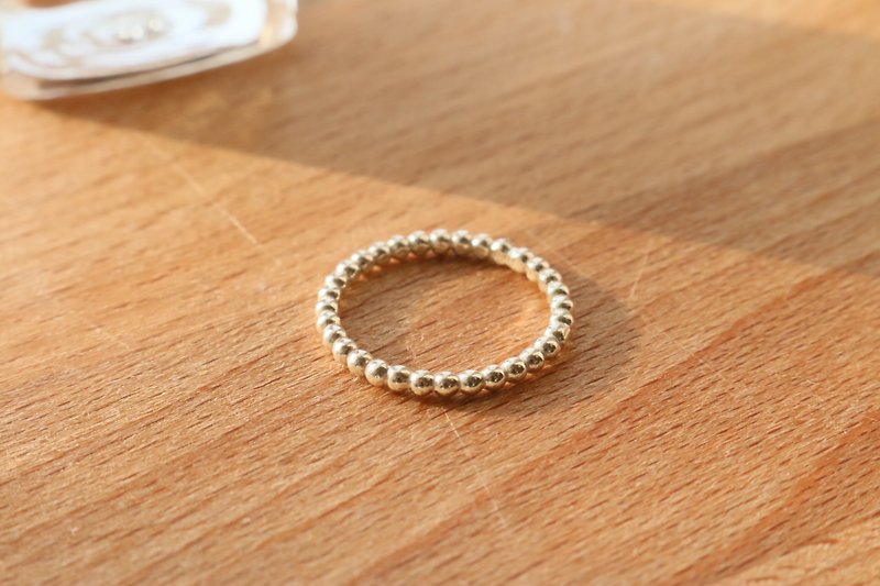 Clearance sterling silver ring 0537 raindrops - แหวนทั่วไป - เงินแท้ สีเงิน