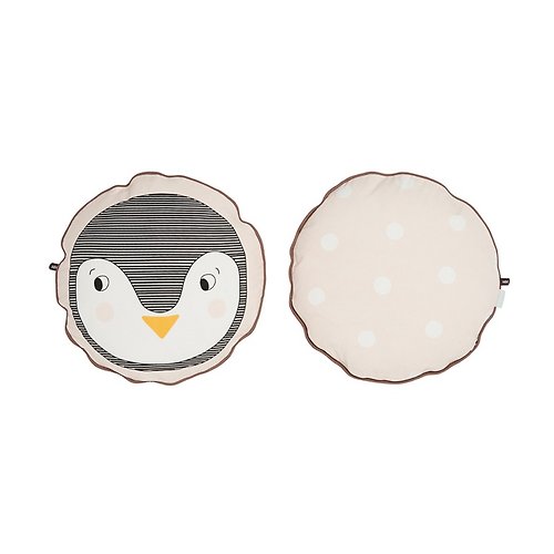 WOOW&CO. 圓形印花抱枕 - Penguin | OYOY