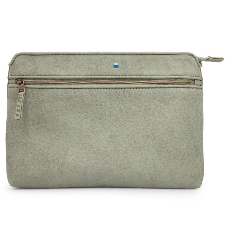 GOLLA 北歐芬蘭時尚都會手拿包 Air tablet envelope G1650 湖水綠色 - 手拿包 - 真皮 綠色