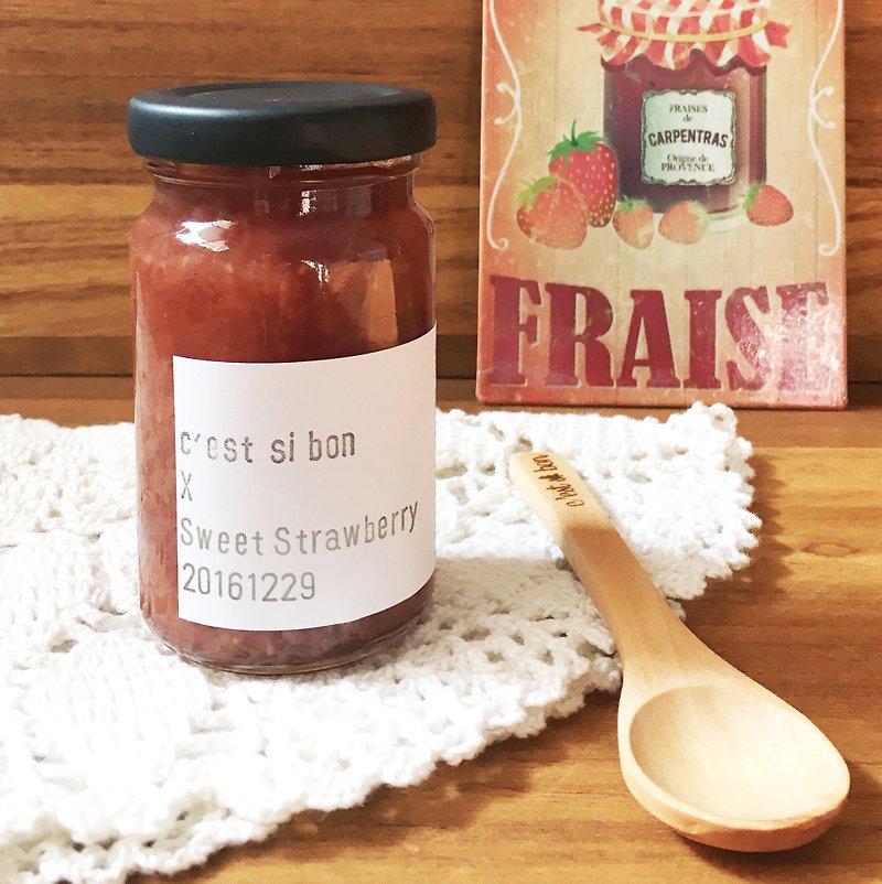 Handmade Jam x Sweet Strawberry - Jams & Spreads - Fresh Ingredients Red
