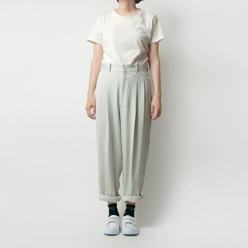 │moderato│ temperament loose pink vintage retro pants │ Forest. England. Art youth - Women's Pants - Other Materials White