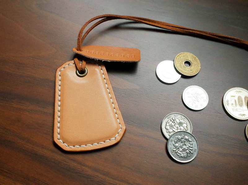 Taiwan EASYCARD Keyring B-Type- Original - ID & Badge Holders - Genuine Leather Khaki