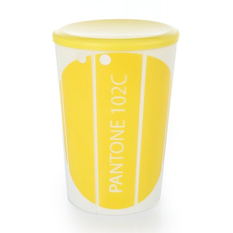 黃色亮彩收納凳 - 擺飾/家飾品 - 塑膠 黃色