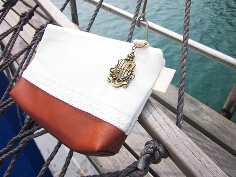 マイデイドリームワークショップ文具バッジ複雑なGuleiのSi牧歌ファスナーペンケース文房具入場パッケージ袋 - 筆箱・ペンケース - その他の素材 多色