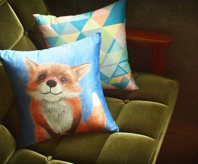 Fox pillow outlet case