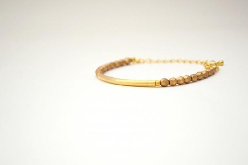 Gold Bracelet curve - Bracelets - Other Metals Gold