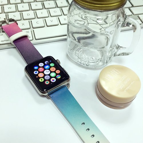 Freshion Apple Watch Series 1 , Series 2, Series 3 - Apple Watch 真皮手錶帶，適用於Apple Watch 及 Apple Watch Sport - Freshion 香港原創設計師品牌 - 極光設計