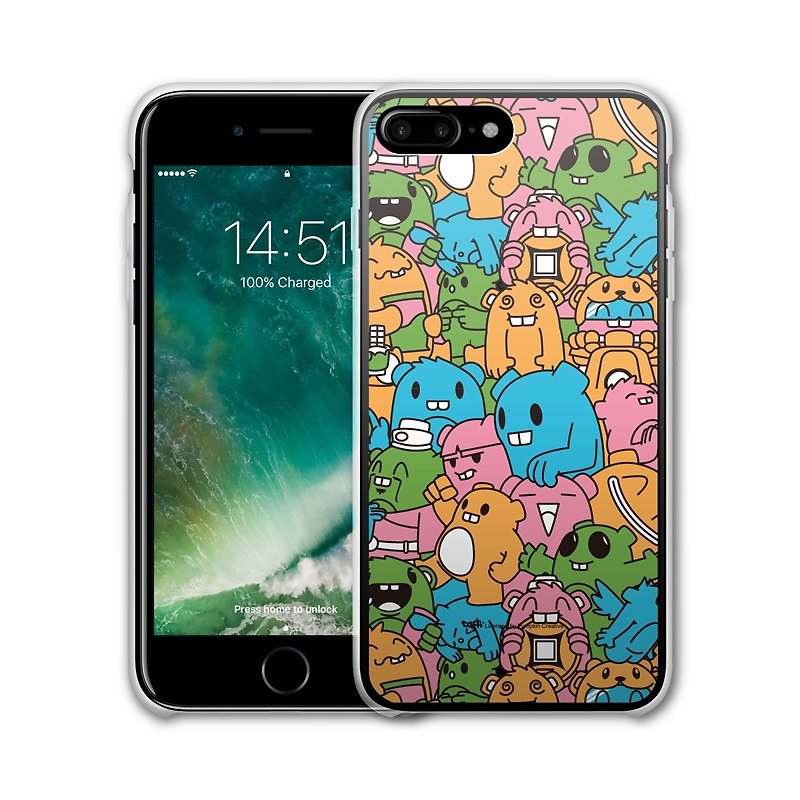 AppleWork iPhone 6/7/8 Plus Original Design Case - DGPH PSIP-348 - Phone Cases - Plastic Multicolor