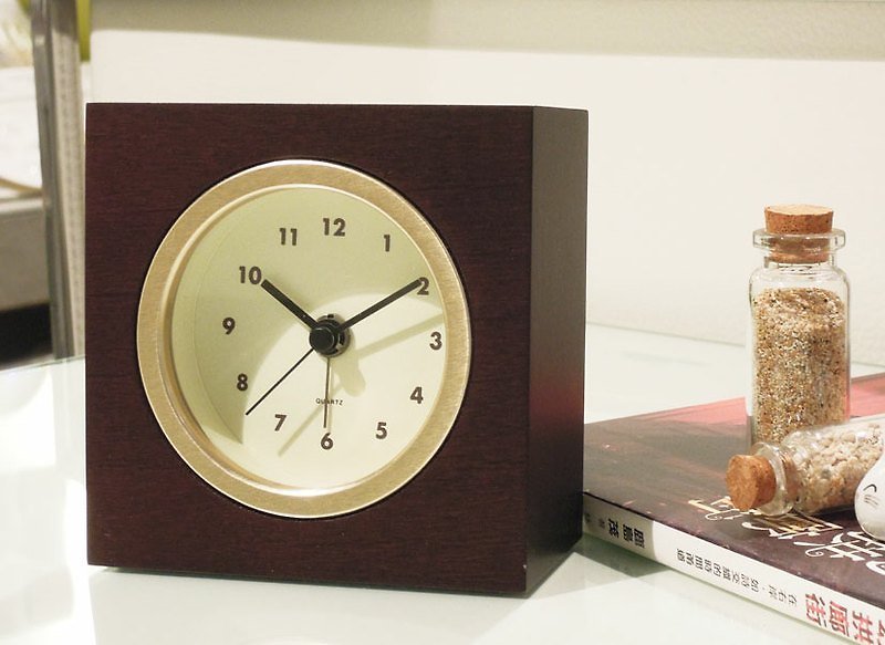 簡單生活 鬧鐘 - นาฬิกา - ไม้ 