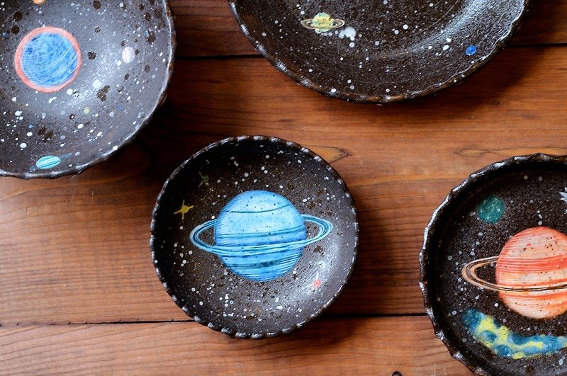 スター⊙ソーサー - 小皿 - その他の素材 ブルー