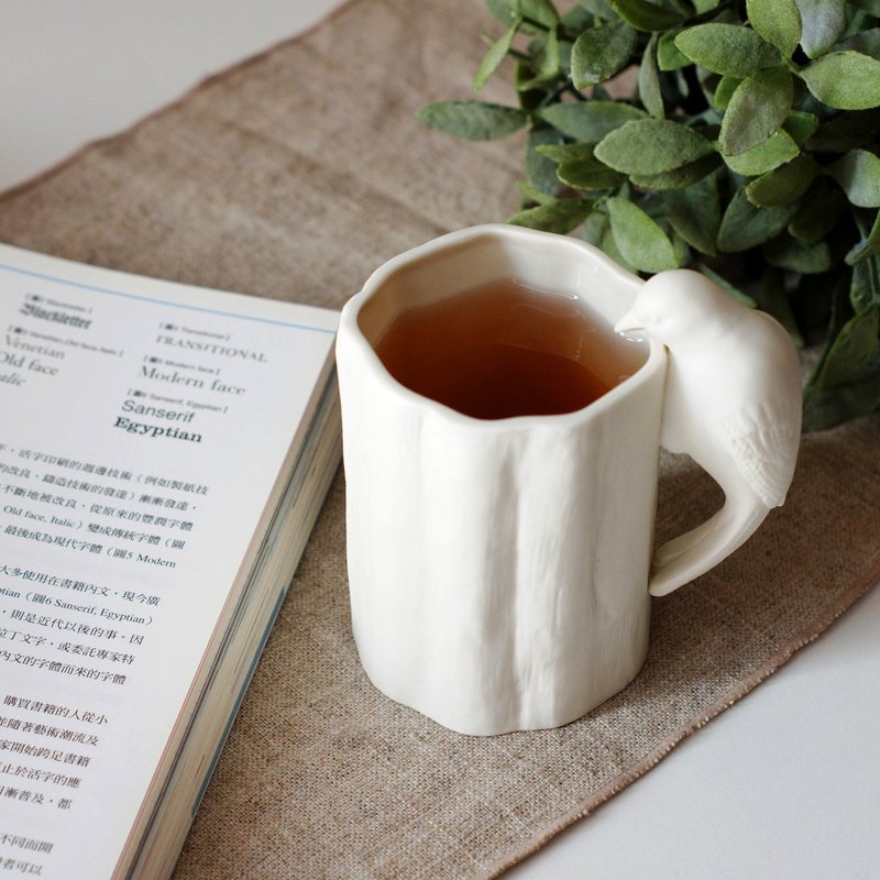 好合苑 鸚鵡杯 - 茶壺/茶杯/茶具 - 其他材質 白色