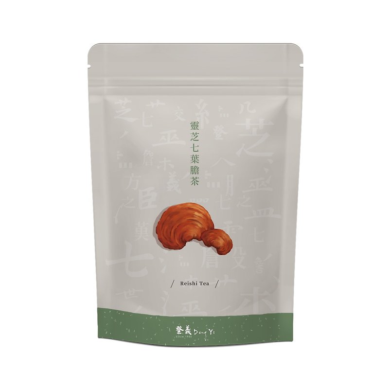 Dengyi│Chinese tea - Ganoderma lucidum seven-leaf bile tea 20 pieces - お茶 - 寄せ植え・花 グリーン