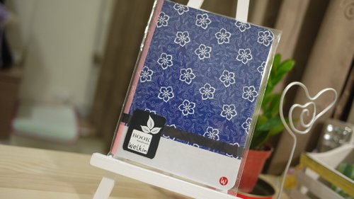 𝓦𝓮𝓵𝓴𝓲𝓷 洛可可草莓手工書 洛可可草莓WELKIN手創 旅行手帳/印章本/筆記本/墨花飛揚 灰色