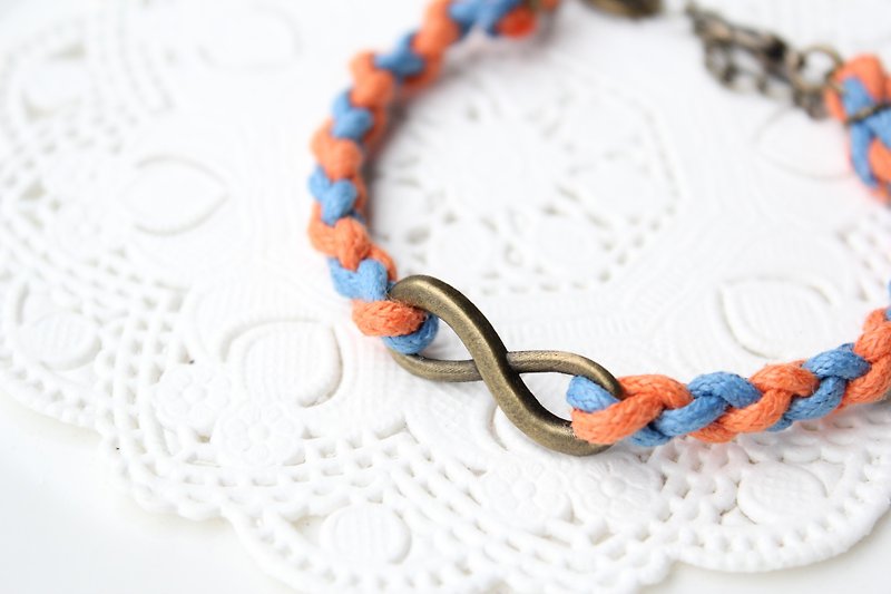 [UNA-Yona Handmade] Unlimited Love - Bracelets - Other Metals Orange