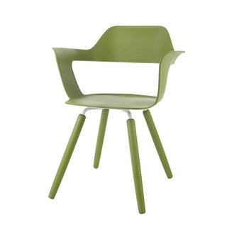 _ Four-legged chair MUSE Mu Division / Chol Green (trade only distribution Taiwan)