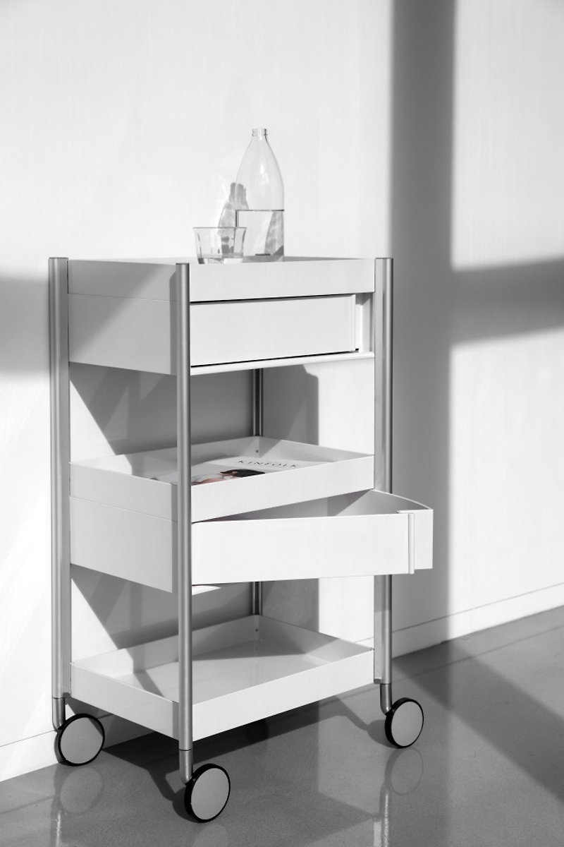 ALLY High 3 tiers Trolley - Other Furniture - Plastic White