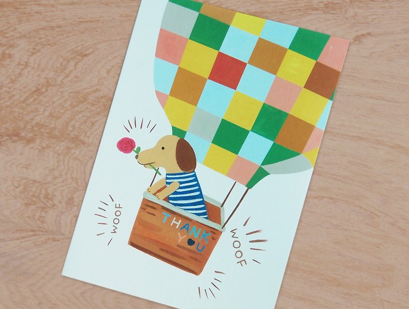 Chienchien - Thank you! - Illustration Postcard / Card - Cards & Postcards - Paper 