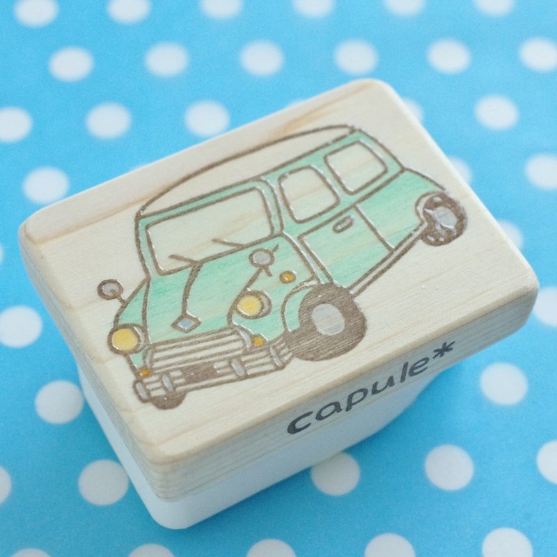 Retoroka漢科1 - 印章/印台 - 橡膠 綠色