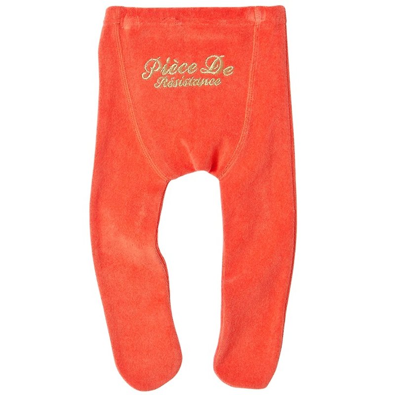 [Design] Nordic organic cotton Reflex leg pants _ BABY orange Shampoodle Sweden Kids - Other - Cotton & Hemp Orange
