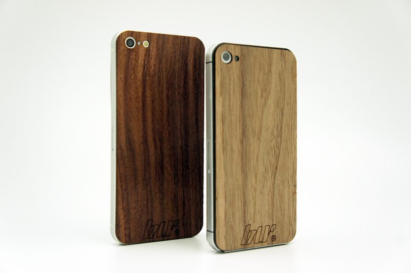 BLR 原木 iPhone4/4s 保護貼 - Other - Wood Brown